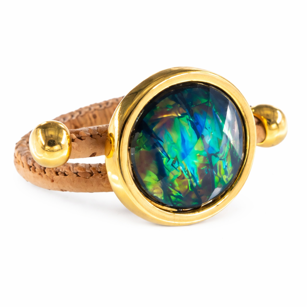 Blue Glass ring