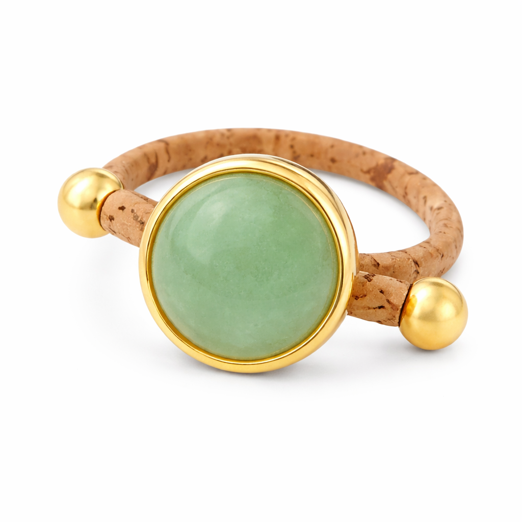 Aventurine ring