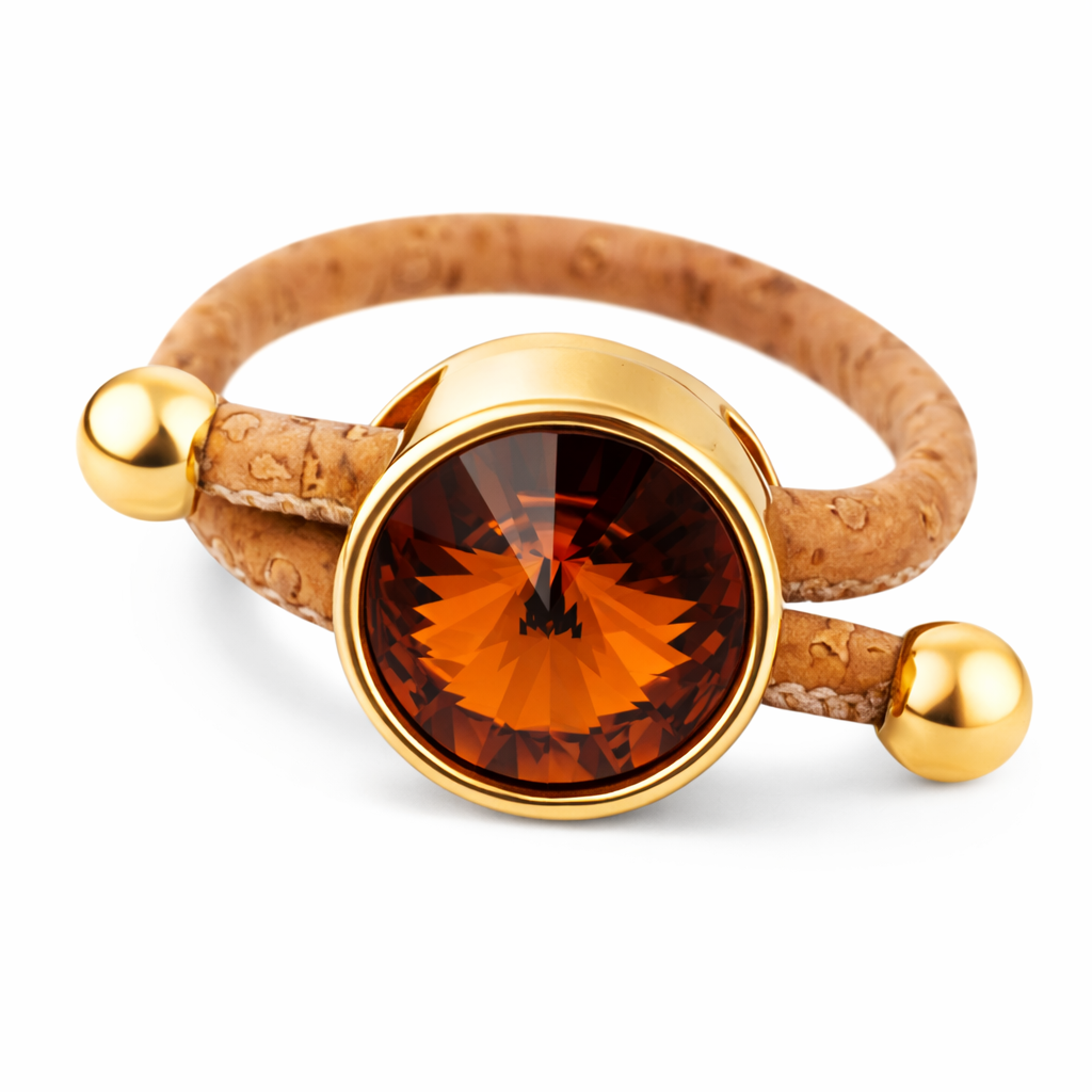 Swarovski Topaz δαχτυλίδι