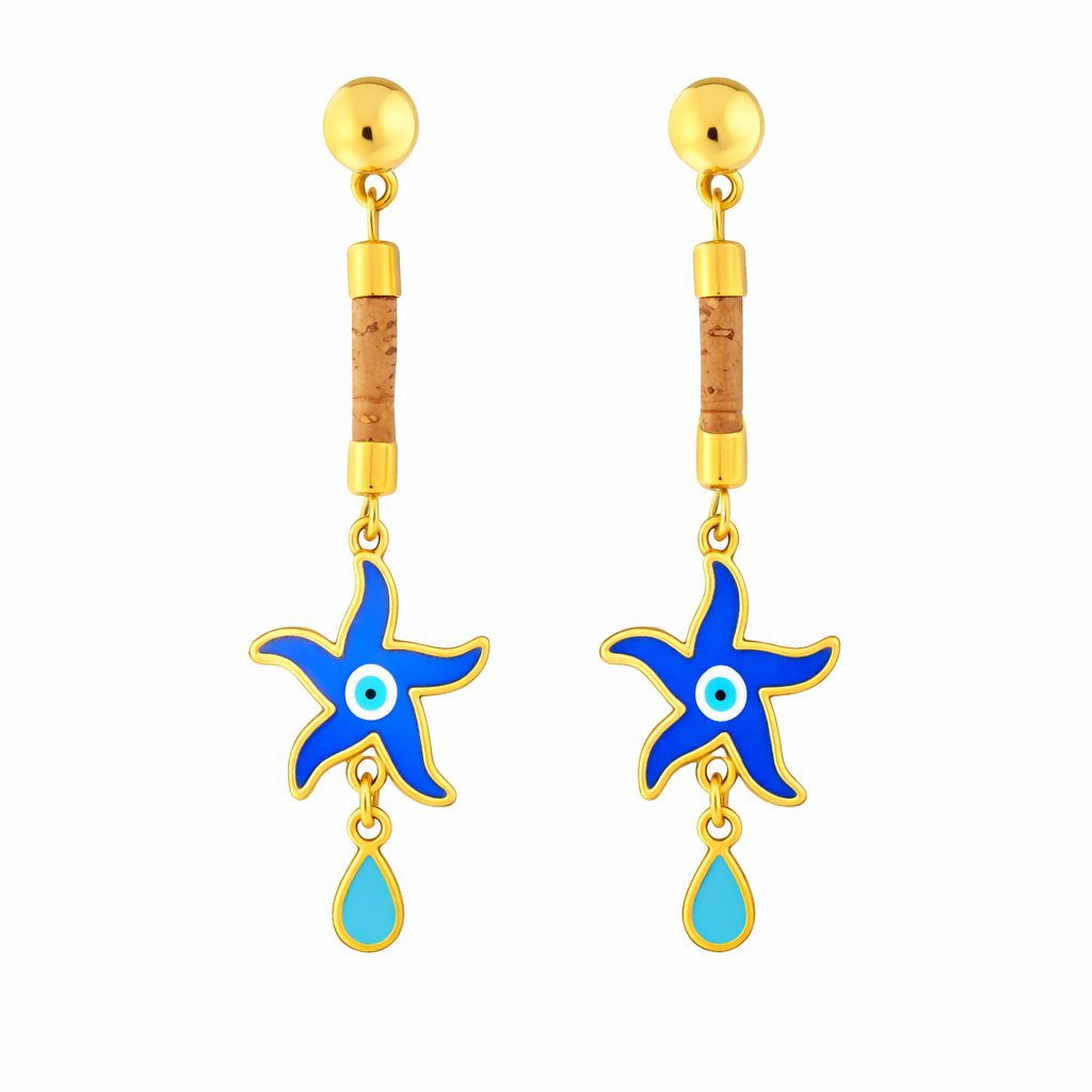 Starfish earrings